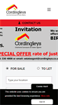 Mobile Screenshot of cordingleys.co.uk